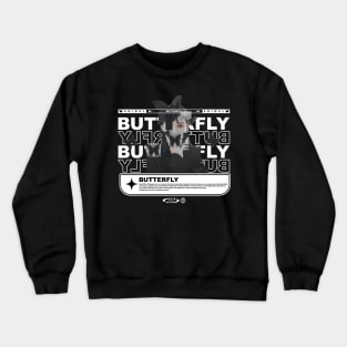 Butterfly streetwear Crewneck Sweatshirt